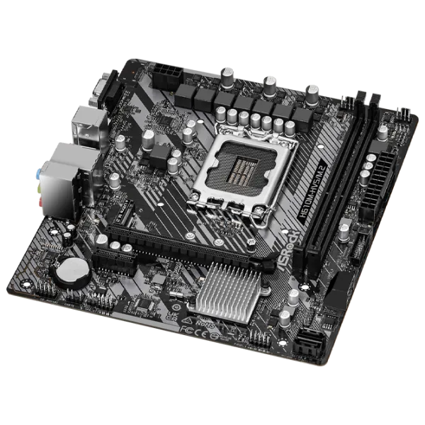 Placă de bază ASRock H610M-HVS/ M.2 R2.0 mATX/ Intel H610M-HVS photo 3