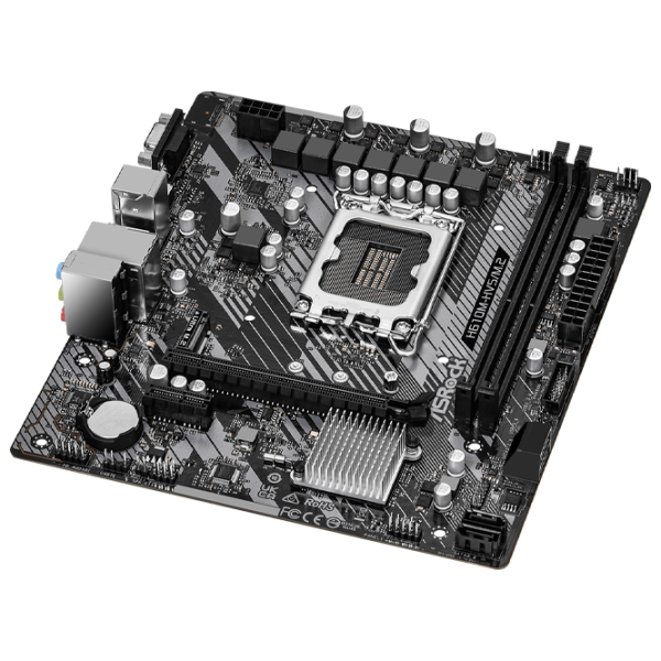 Placă de bază ASRock H610M-HVS/ M.2 R2.0 mATX/ Intel H610M-HVS photo 3