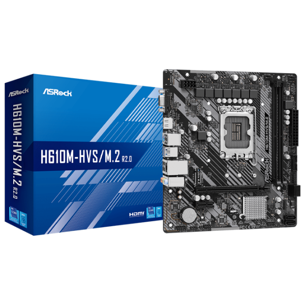 Placă de bază ASRock H610M-HVS/ M.2 R2.0 mATX/ Intel H610M-HVS photo 5