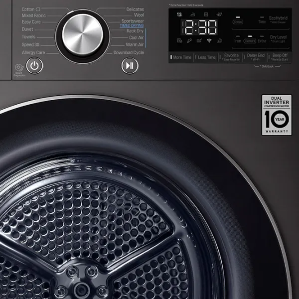 Сушильная машина LG RC90V9JV2Q 9 кг/ Серый photo 11