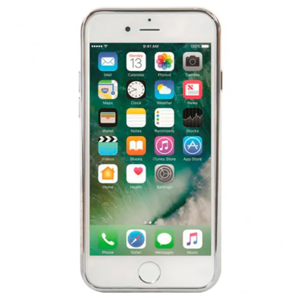 Чехол для смартфона Apple iPhone 7 Tucano/ Back/ TPU/ Серебристый Прозрачный photo 3