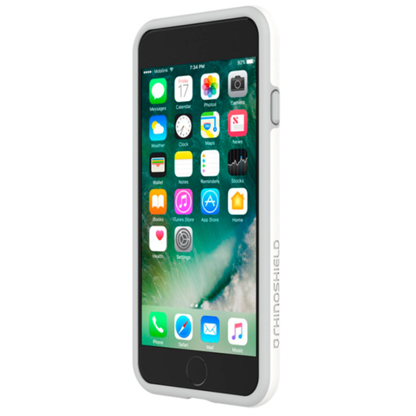 Чехол для смартфона Apple iPhone 7/ 8 Rhinoshield/ Back/ PC/ Серый Белый photo 3