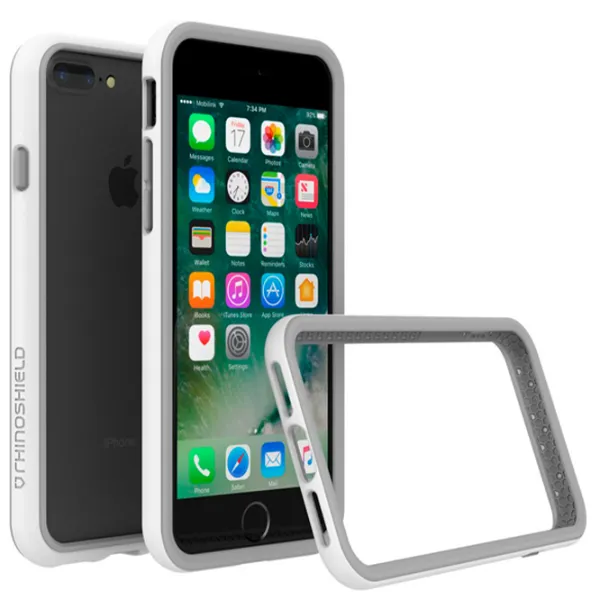 Чехол для смартфона Apple iPhone 7/ 8 Plus Rhinoshield/ Back/ PP/ Серый Белый photo 2