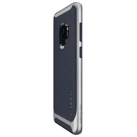 Husă pentru smartphone Samsung Galaxy S9 Spigen/ Back/ TPU/ PC/ Silver Blue photo 2