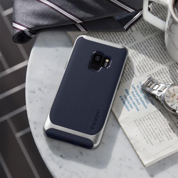 Husă pentru smartphone Samsung Galaxy S9 Spigen/ Back/ TPU/ PC/ Silver Blue photo 5 Husă pentru smartphone Samsung Galaxy S9 Spigen/ Back/ TPU/ PC/ Silver Blue photo 5