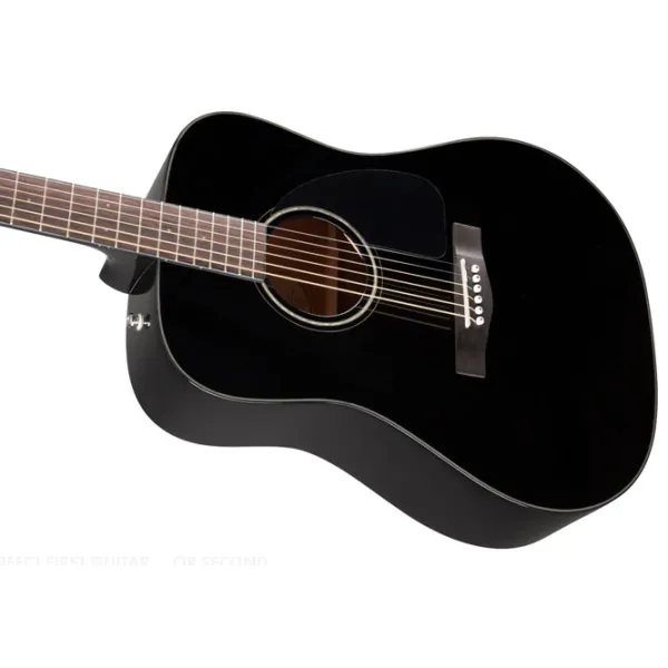 Chitară acustică Fender CD-60 V3 4/ 4, Dreadnought, Black photo 5