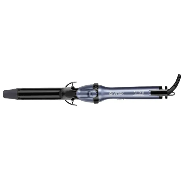 Плойка Vitek VT-1334 Цилиндрическая/ Черный Синий photo 4