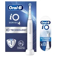 Periuță de dinți electrică Braun iO4 Pulsatila/ White photo 2