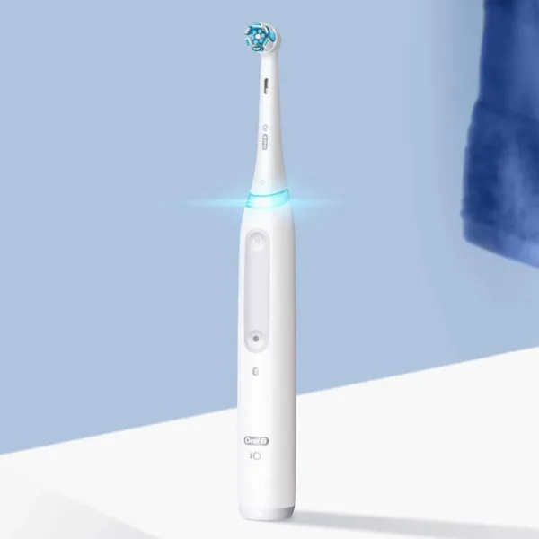 Periuță de dinți electrică Braun iO4 Pulsatila/ White photo 8