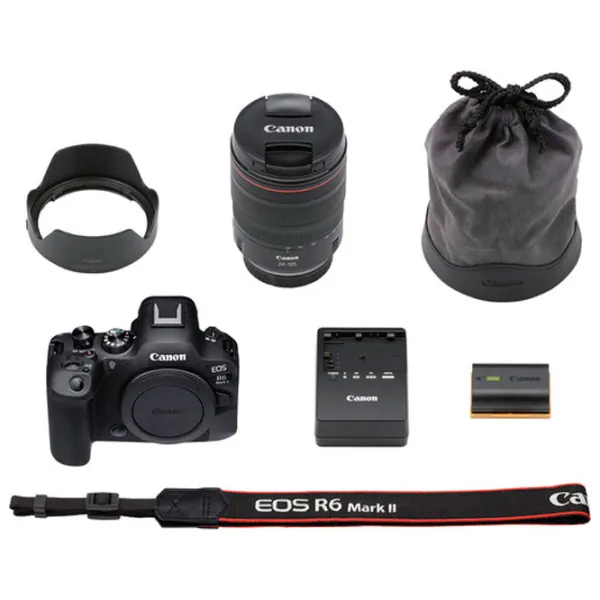Фотоаппарат Canon EOS R6 Mark II Kit CMOS/ Черный photo 10 Фотоаппарат Canon EOS R6 Mark II Kit CMOS/ Черный photo 10