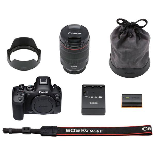 Фотоаппарат Canon EOS R6 Mark II Kit CMOS/ Черный photo 10 Фотоаппарат Canon EOS R6 Mark II Kit CMOS/ Черный photo 10