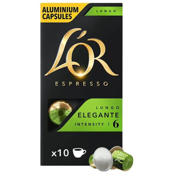 Cafea L'OR Elegante Capsule/ Lungo/ 10 capsule photo 2