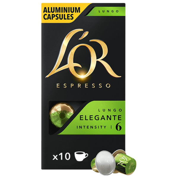 Cafea L'OR Elegante Capsule/ Lungo/ 10 capsule photo 2