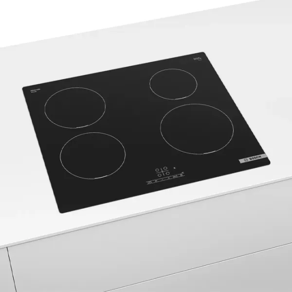 Plită încorporabilă cu inducție Bosch PUE611BB5E Black photo 5