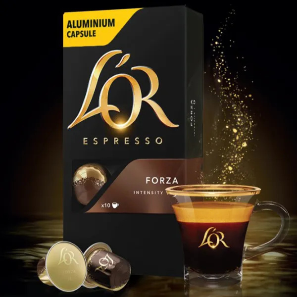 Кофе L'OR Forza Капсулы/ Espresso/ 10 капсул photo 4