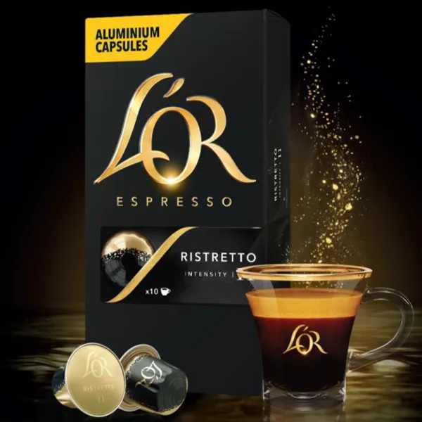 Кофе L'OR Ristretto Капсулы/ Espresso/ 10 капсул photo 4