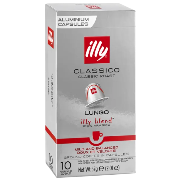 Кофе Illy Classico Капсулы/ Lungo/ 10 капсул photo 2