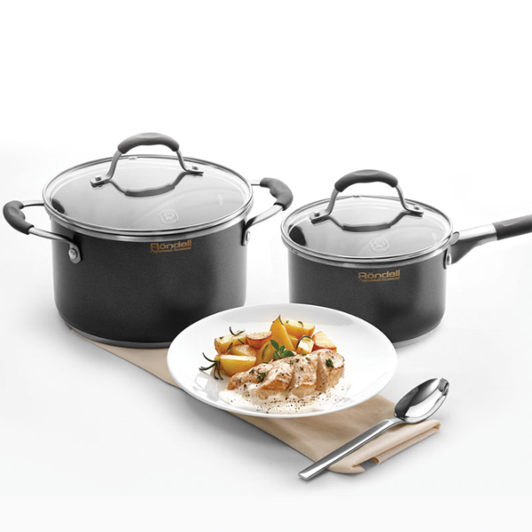 Кастрюля Rondell RDS-010 3.9 л Нержавеющая сталь/ Черный photo 6