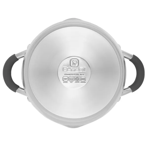 Кастрюля Rondell RDS-024 3.2 л Нержавеющая сталь/ Стальной photo 4