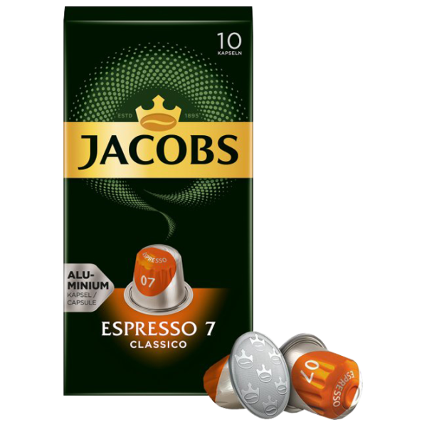 Cafea Jacobs Classico Capsule/ Espresso/ 10 capsule photo 2