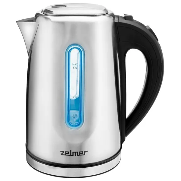 Ceainic electric ZELMER ZCK7924 1.7l / Ascuns / Inox photo 2