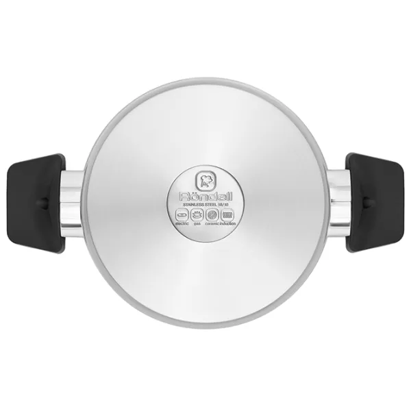 Кастрюля Rondell RDS-715 4.8 л Нержавеющая сталь/ Стальной photo 3