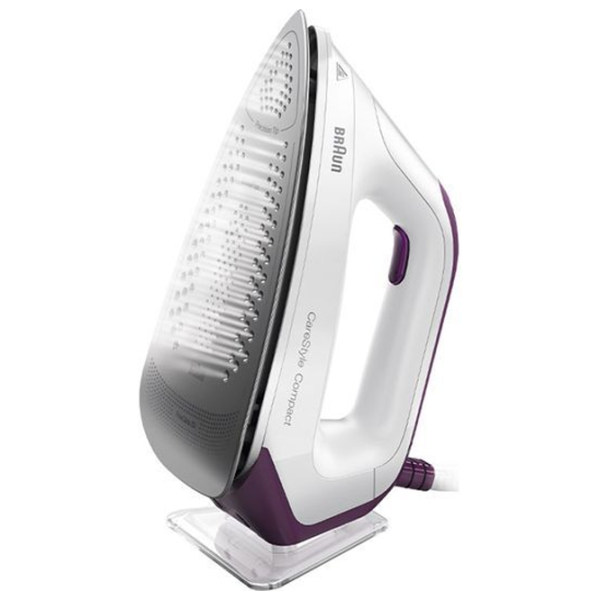 Fier de călcat Braun CareStyle Compact IS2144VI Cu generator de aburi/ 2400 W/ Violet photo 2