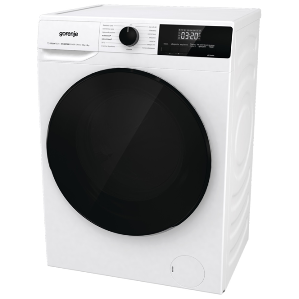 Mașină de spălat cu uscător Gorenje WD2A964ADS/PL 9 kg / 1400 rpm / White photo 2