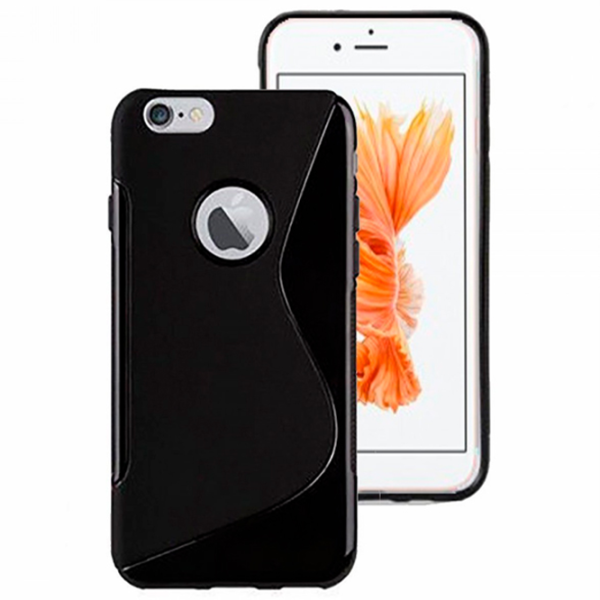 Чехол для смартфона Apple iPhone 7 Line/ Back/ TPU/ Черный photo 2