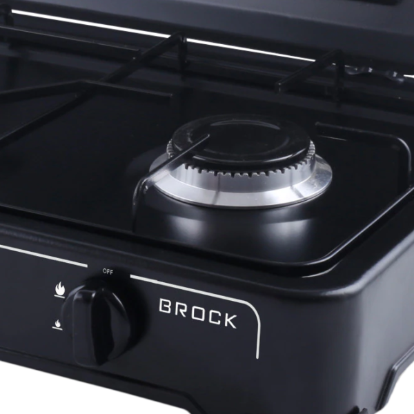 Настольная плита Brock GS2003BK Газовая/ Черный photo 4
