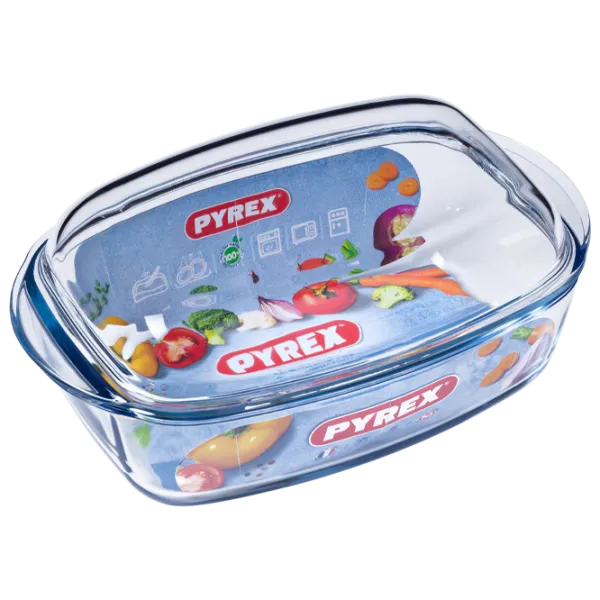 Cratiță Pyrex 466A000 6.5 l Sticlă rezistentă la căldură/ Transparent photo 2