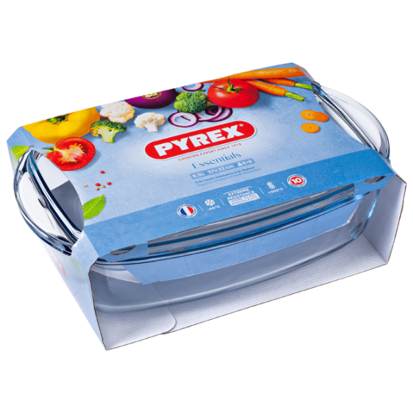 Cratiță Pyrex 466A000 6.5 l Sticlă rezistentă la căldură/ Transparent photo 3