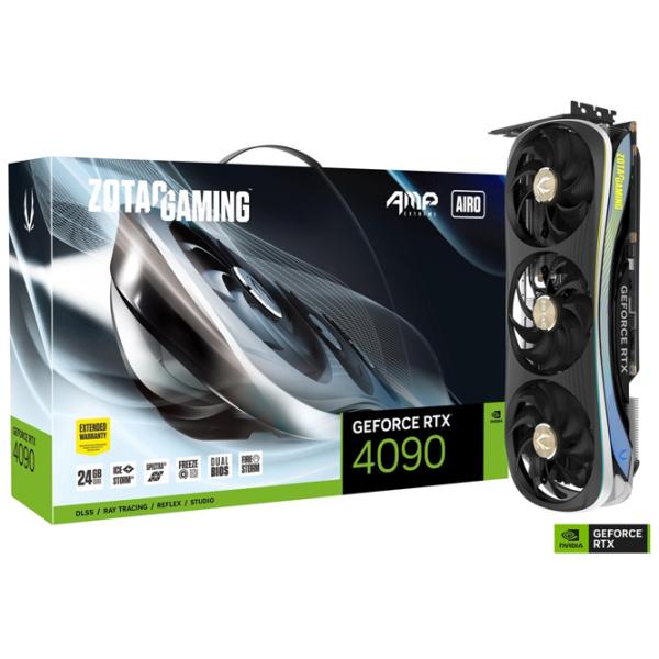 Placă video Zotac RTX 4090 AMP Extreme AIRO PCI Express x16 4.0 / 24 GB photo 6