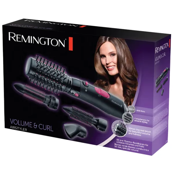 Фен-щетка Remington AS7051 1000 Вт/ Черный photo 5