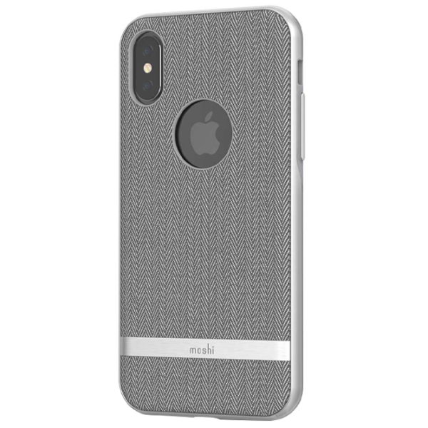 Husă pentru smartphone Apple iPhone X/ XS Moshi/ Back/ TPU/ Silver Gray photo 2 Husă pentru smartphone Apple iPhone X/ XS Moshi/ Back/ TPU/ Silver Gray photo 2