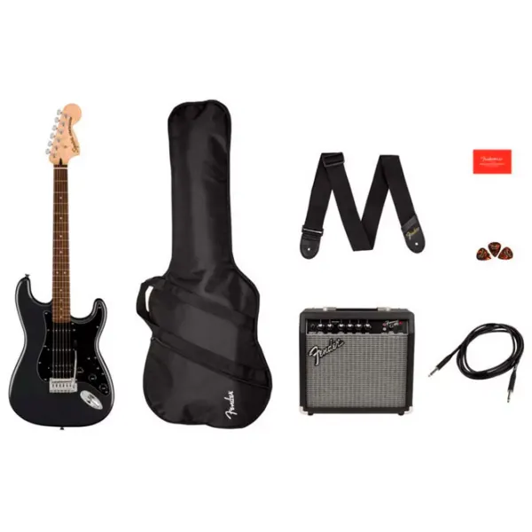 Электрогитара Fender Squier Affinity HSS LF 4/ 4, Stratcoaster photo 5
