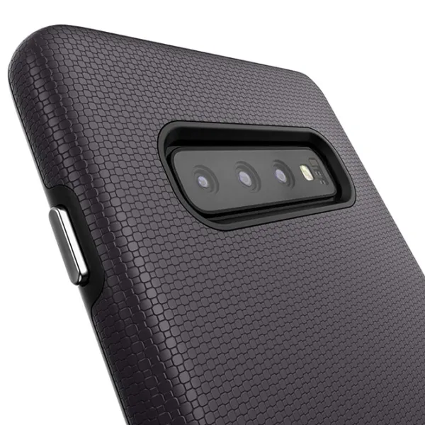 Чехол для смартфона Samsung Galaxy S10+ CRAVE/ Back/ Поликарбонат/ Черный photo 2