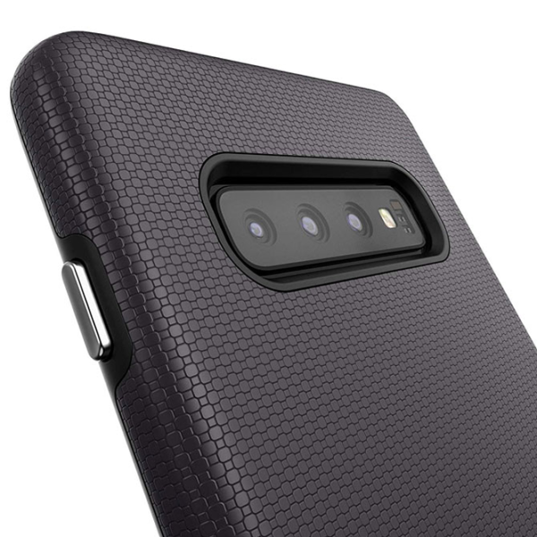 Чехол для смартфона Samsung Galaxy S10+ CRAVE/ Back/ Поликарбонат/ Черный photo 2