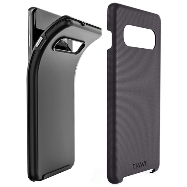 Чехол для смартфона Samsung Galaxy S10+ CRAVE/ Back/ Поликарбонат/ Черный photo 4