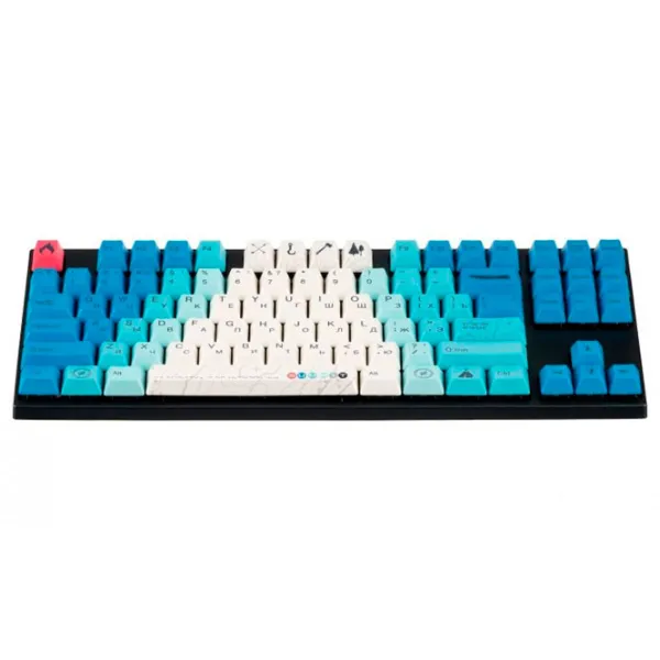 Tastatură Varmilo VA87M Summit R2 EC Rose V2 Cu fir/ Blue photo 2