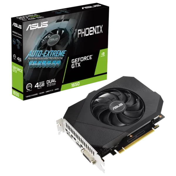 Видеокарта Asus GeForce GTX 1650 Phoenix PCI Express x16 3.0 / 8 ГБ photo 6 Видеокарта Asus GeForce GTX 1650 Phoenix PCI Express x16 3.0 / 8 ГБ photo 6
