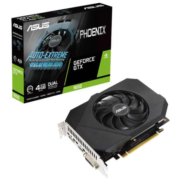 Видеокарта Asus GeForce GTX 1650 Phoenix PCI Express x16 3.0 / 8 ГБ photo 6 Видеокарта Asus GeForce GTX 1650 Phoenix PCI Express x16 3.0 / 8 ГБ photo 6
