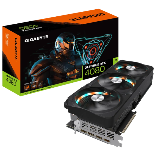 Видеокарта Gigabyte GeForce RTX 4080 GAMING OC PCI Express x16 4.0 / 16 ГБ photo 7 Видеокарта Gigabyte GeForce RTX 4080 GAMING OC PCI Express x16 4.0 / 16 ГБ photo 7
