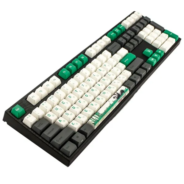 Tastatură Varmilo MA108M V2 Panda R2 EC Rose V2 Cu fir/ Black photo 2