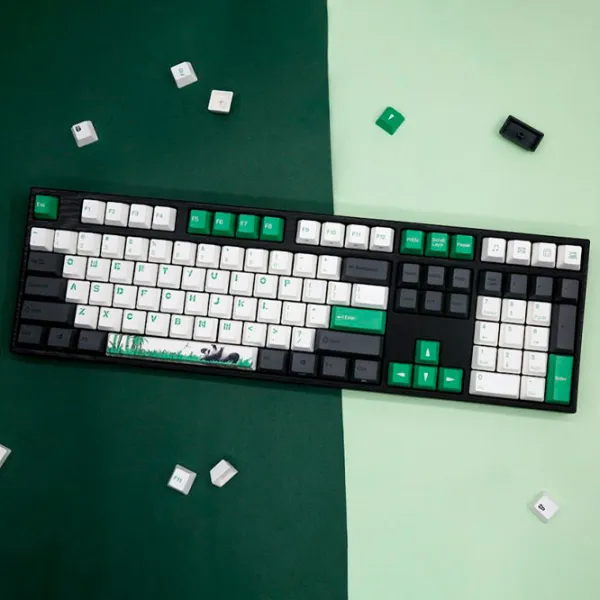 Tastatură Varmilo MA108M V2 Panda R2 EC Rose V2 Cu fir/ Black photo 6