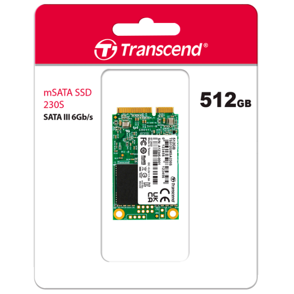 SSD Transcend TS512GMSA230S 512 GB mSATA photo 3