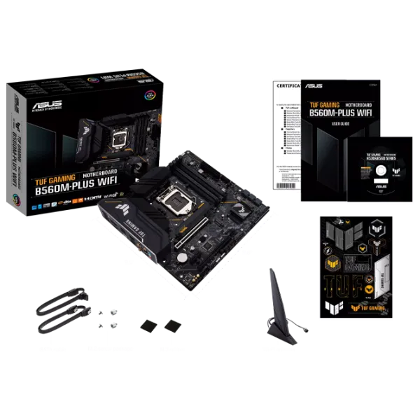 Материнская плата Asus TUF GAMING B560M-PLUS WIFI mATX/ Intel B560 photo 6 Материнская плата Asus TUF GAMING B560M-PLUS WIFI mATX/ Intel B560 photo 6
