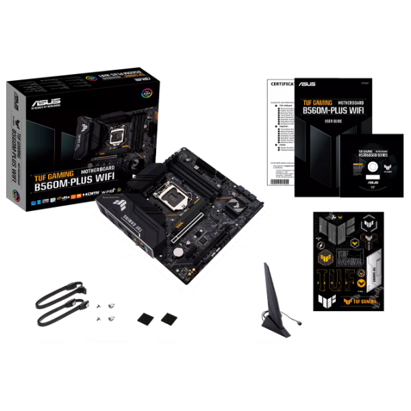 Материнская плата Asus TUF GAMING B560M-PLUS WIFI mATX/ Intel B560 photo 6 Материнская плата Asus TUF GAMING B560M-PLUS WIFI mATX/ Intel B560 photo 6