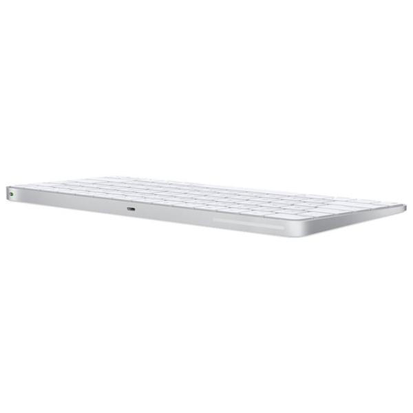 Tastatură Apple Magic Keyboard Touch ID Russian Fără fir/ White photo 3