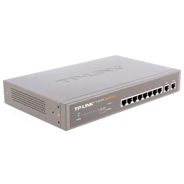 Switch TP-Link TL-SL1210 Gray photo 2 Switch TP-Link TL-SL1210 Gray photo 2